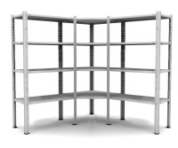 Угловой стеллаж MS Strong 185/100x40/4